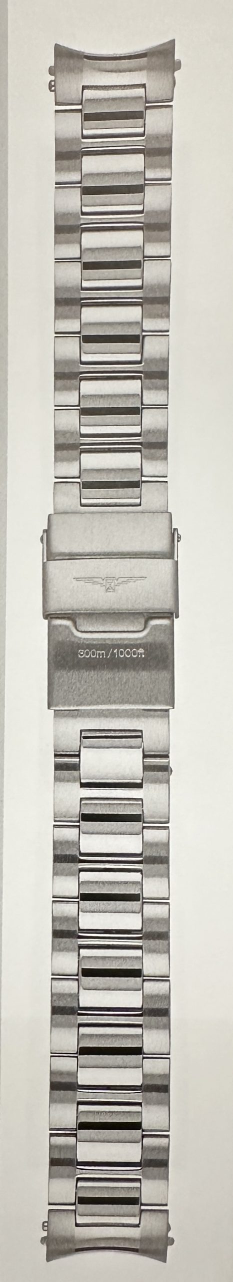 L600154855 Bracelet acier Longines d'origine pour modèle Hydroconquest Céramic Ø41 mm 