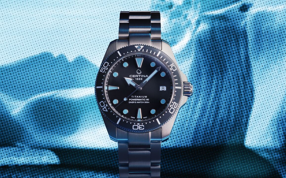 C0488074408100 CERTINA DS Action Diver 38mm Powermatic 80 TITANE