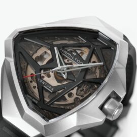 H24635330 HAMILTON Ventura Edge Skeleton Automatique 51mm x 47mm 