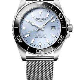 L37884996  LONGINES HYDROCONQUEST Montre automatique, Ø 42.00 mm, acier inoxydable et lunette en céramique