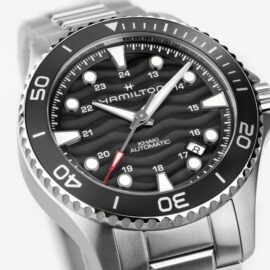 H82415130 HAMILTON Khaki Navy Scuba Auto 40 mm