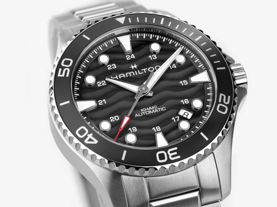 H82415130 HAMILTON Khaki Navy Scuba Auto 40 mm