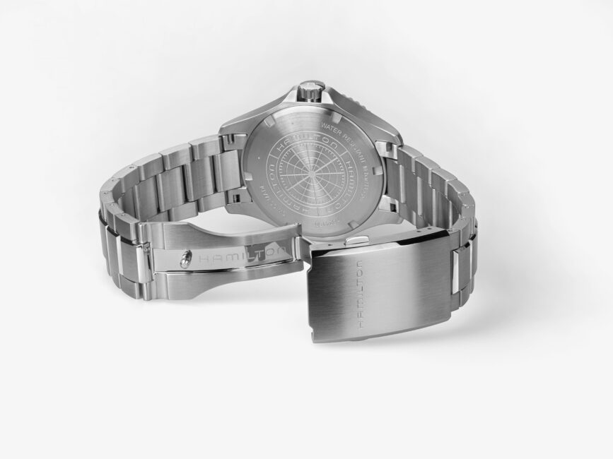H82415130 HAMILTON Khaki Navy Scuba Auto 40 mm