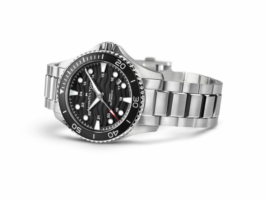 H82415130 HAMILTON Khaki Navy Scuba Auto 40 mm