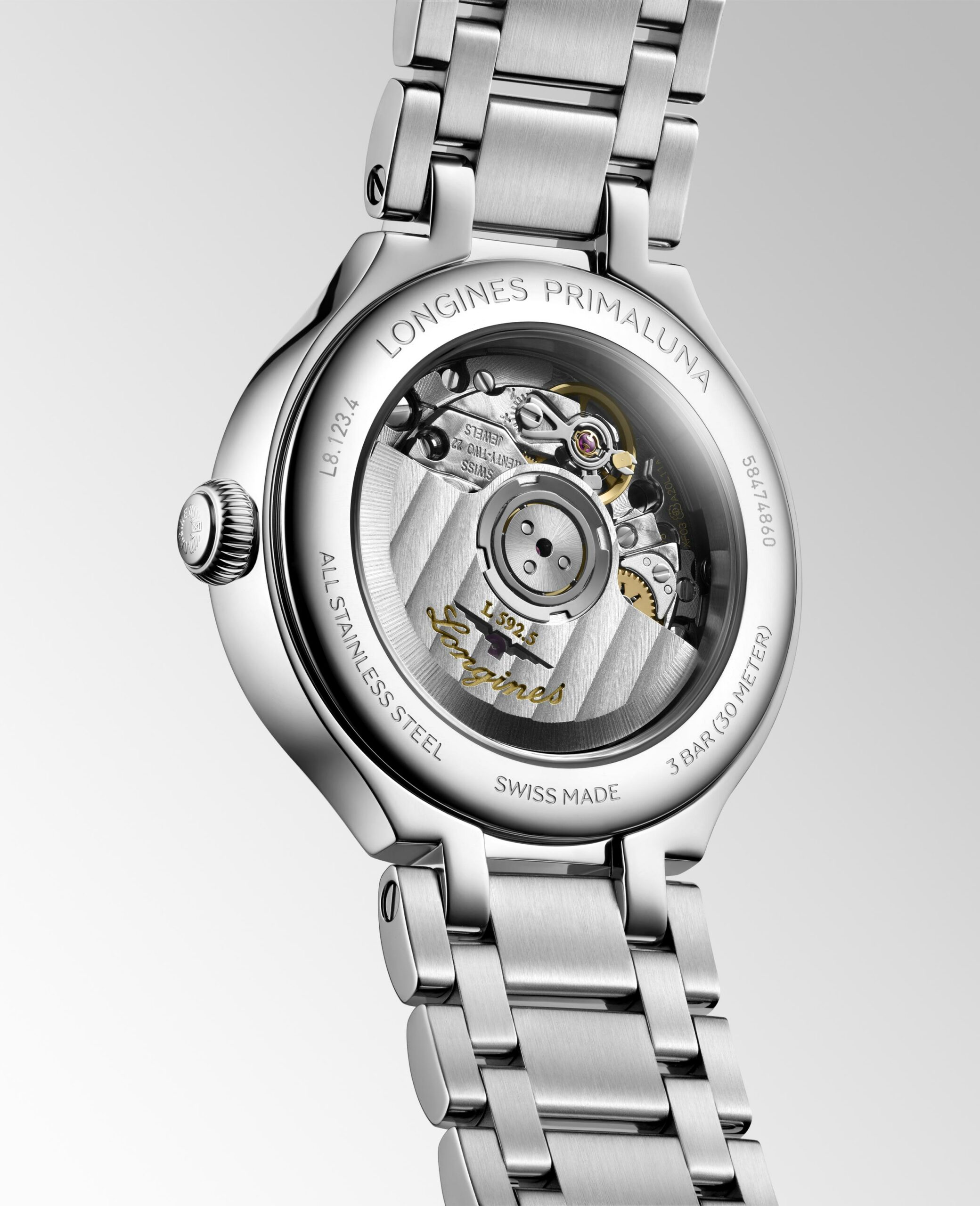 L81234976 LONGINES PRIMALUNA Montre automatique, Ø 30.00 mm