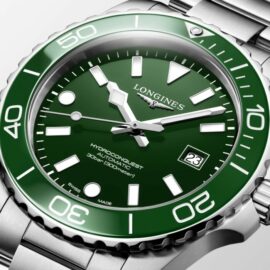L37884066 LONGINES HYDROCONQUEST L3.788.4.06.6 Montre automatique, Ø 42.00 mm, acier inoxydable