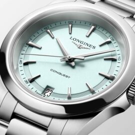 L34604926 LONGINES CONQUEST Montre quartz, Ø 34.00 mm, acier, L3.460.4.92.6