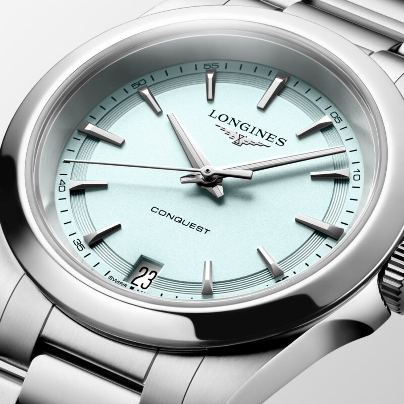 L34604926 LONGINES CONQUEST Montre quartz, Ø 34.00 mm, acier, L3.460.4.92.6