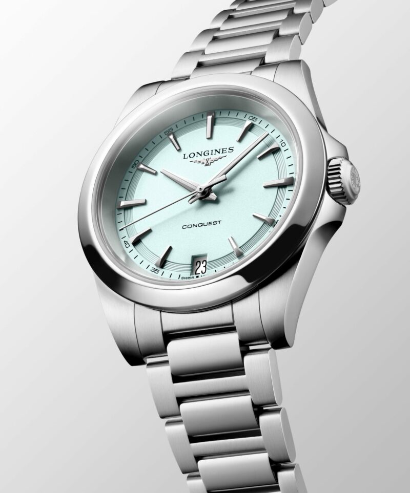 L34604926 LONGINES CONQUEST Montre quartz, Ø 34.00 mm, acier, L3.460.4.92.6