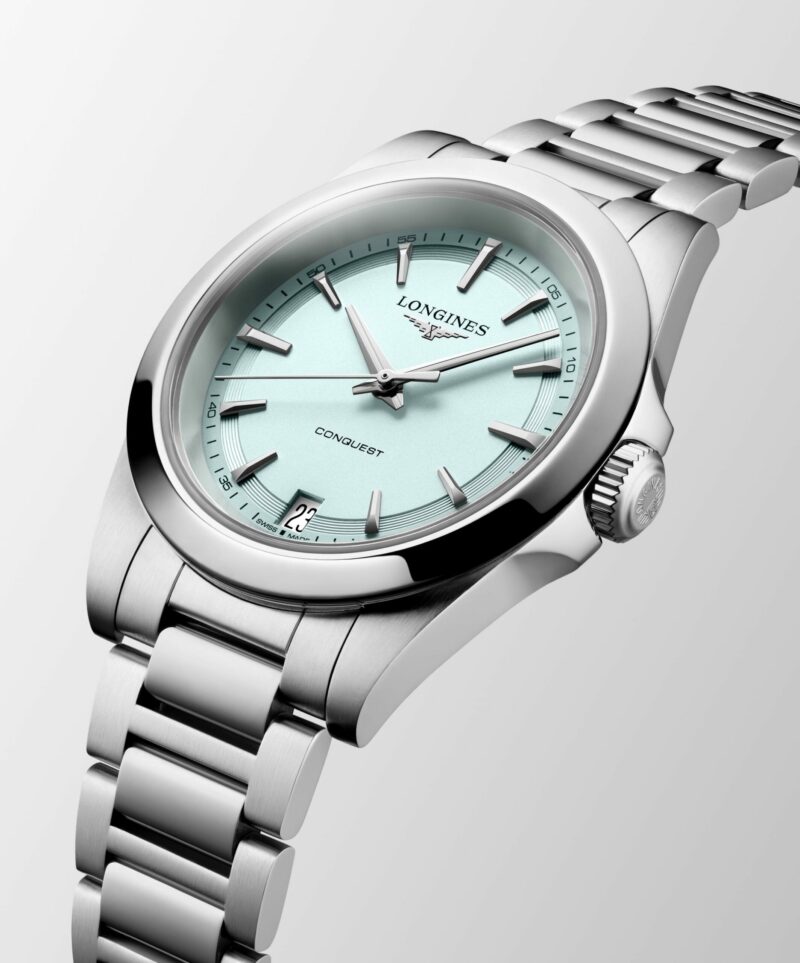 L34604926 LONGINES CONQUEST Montre quartz, Ø 34.00 mm, acier, L3.460.4.92.6
