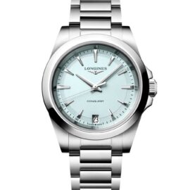 L34604926 LONGINES CONQUEST Montre quartz, Ø 34.00 mm, acier, L3.460.4.92.6