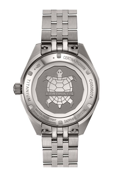 C0506074401102 CERTINA DS SUPER PH2000M Montre Homme Automatique Titane cadran blanc